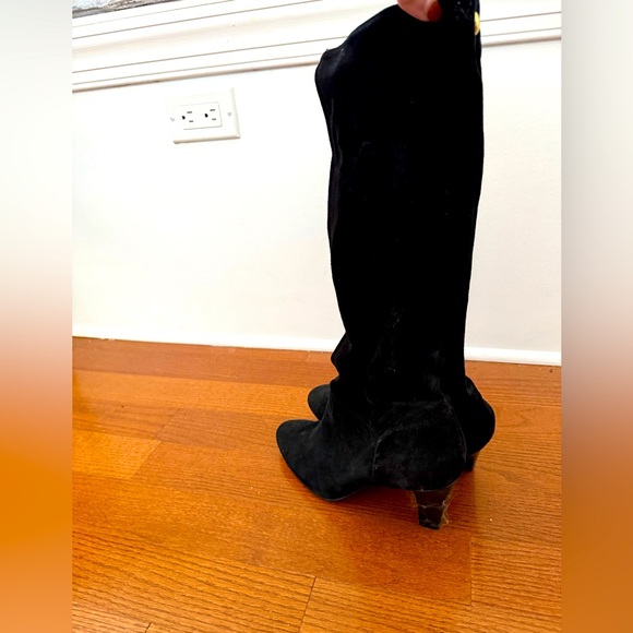 Coach Black High Heel Boots - Picture 1 of 3